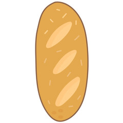 Baguette Element Illustration
