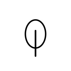 Tree icon, Tree simple logo, Tree lineart, Simple tree vector, Christmas Tree,