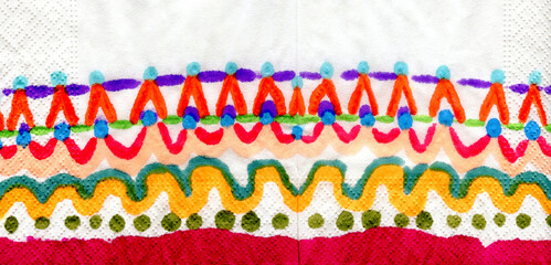 watercolor background african ethno colorful bright element