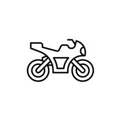 Obraz premium Transport related vector icons with outline style