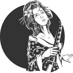 Vector Geisha