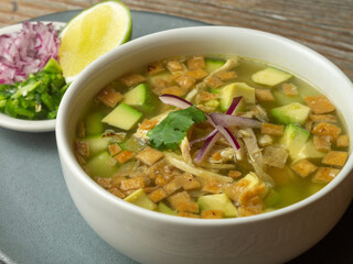 chicken soup with vegetables