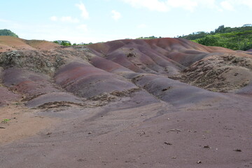 mauritius coloured earth