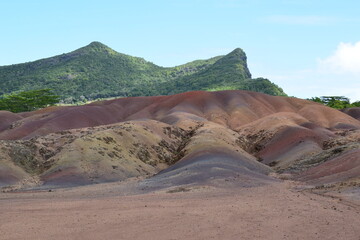 mauritius coloured earth