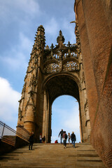 The Cathedral Basilica of Saint Cecilia from the city of Albi, France © YH