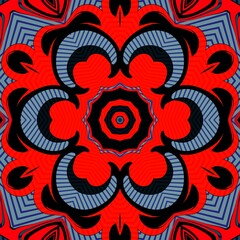 Vektor, illustration, abstract, background, geomtric