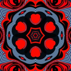 Vektor, illustration, abstract, background, geomtric