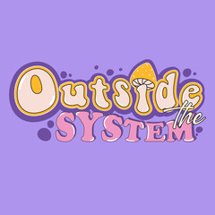 Vintage retro lettering  inscription 