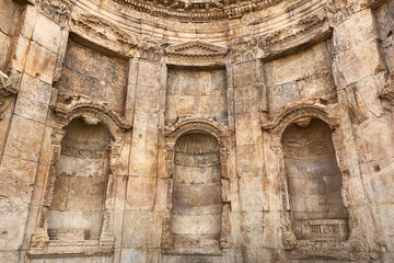 The old Roman ruins at Baalbeck, Lebanon.