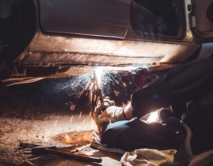 welder at work