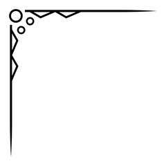 ornament border art corner edge