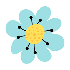 mini flower wedding decoration