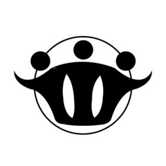 black and white symbols