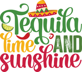 Tequila lime and sunshine
