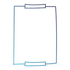 cute hand drawn photo frame