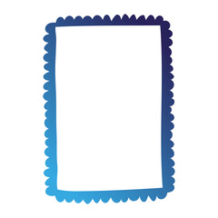 cute hand drawn photo frame