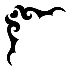 art border corner edge