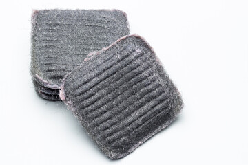 Estropajos metálicos con jabón