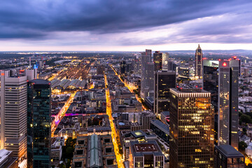 Obraz premium Frankfurt Maintower