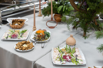 Catering Food Wedding Event Table