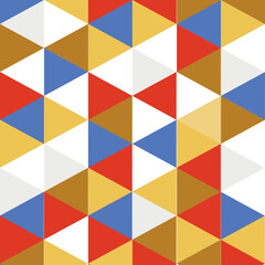 abstract background with triangles