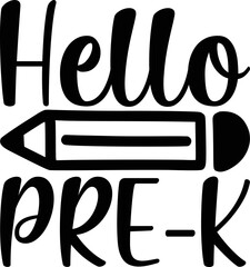 Back To School Svg Design