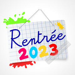 bulle rentrée scolaire 2023 2024