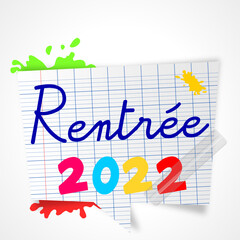 rentrée scolaire 2022 - 2023