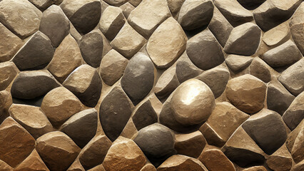 brown stone shape pattern texture