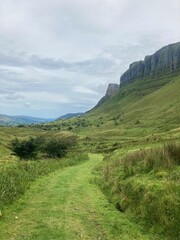Fototapeta premium Path to Eagles rock, co Leitrim Ireland
