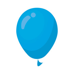 blue balloon helium decorative