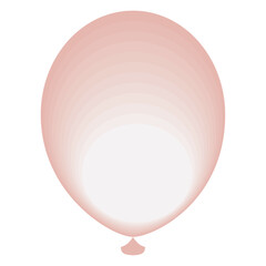 light pink balloon helium floating