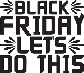 Black Friday Svg Design
