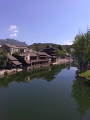 Fototapeta na wymiar Traditional Village in China