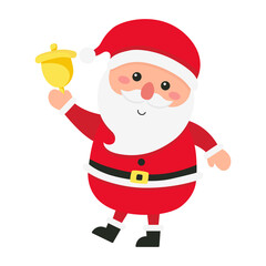 Santa claus characters icon.