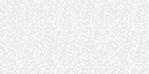Seamless polygonal pattern. Abstract geometric texture. Tiled background. Low poly banner. Black and white illustration