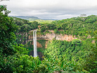 Mauritius waterfall / cascade