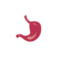 stomach icon logo vector design template