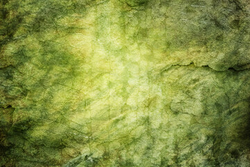 Green old scary wall texture or background