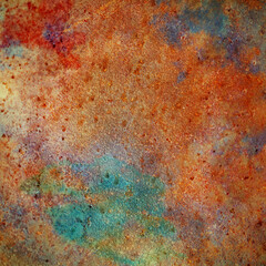 colorful grunge metal texture 