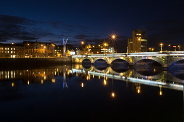 Belfast Waterfront at night