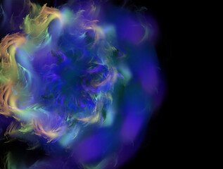 Imaginatory fractal abstract background Image