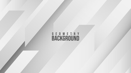 Trend Geometry Background In Grey Color Design Template