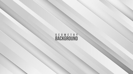 Obraz premium Trend Geometry Background In Grey Color Design Template