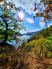 autumn in the mountains