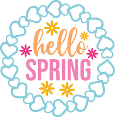 spring svg design
