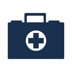 medical kit with cross