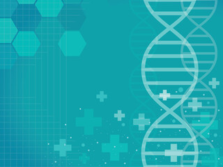 medical tech with dna