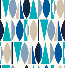 Seamless geometric pattern, endless modern print. 