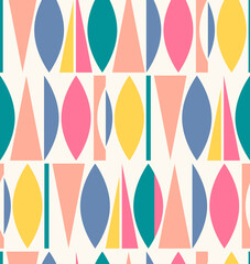 Seamless geometric pattern, endless modern print. 